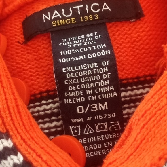 NAUTICA Sweater 0-3 months - Picture 3 of 4